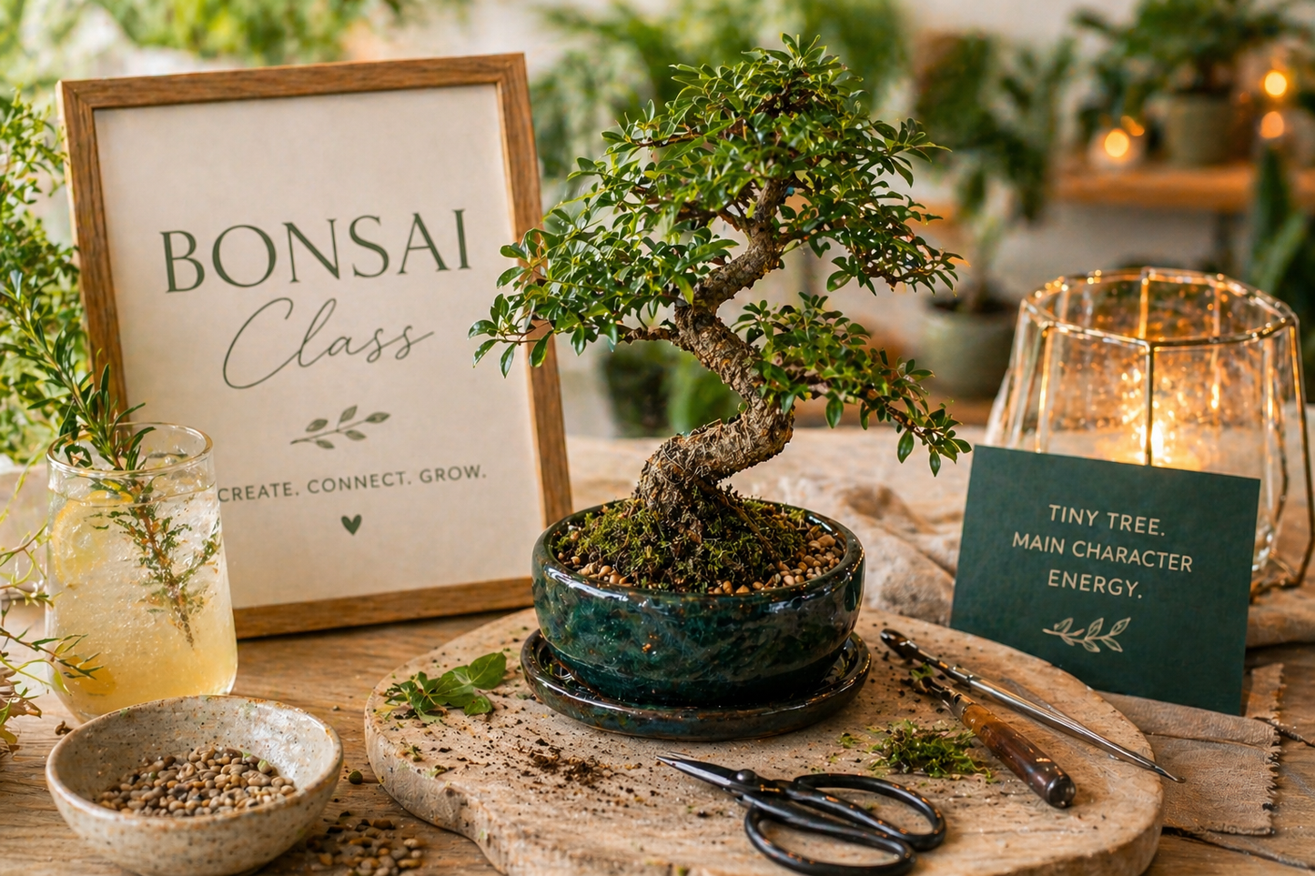 Bonsai Class - $25 Deposit