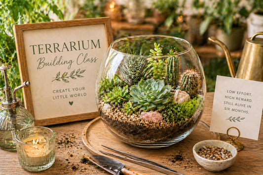 Terrarium Class - $25 Deposit