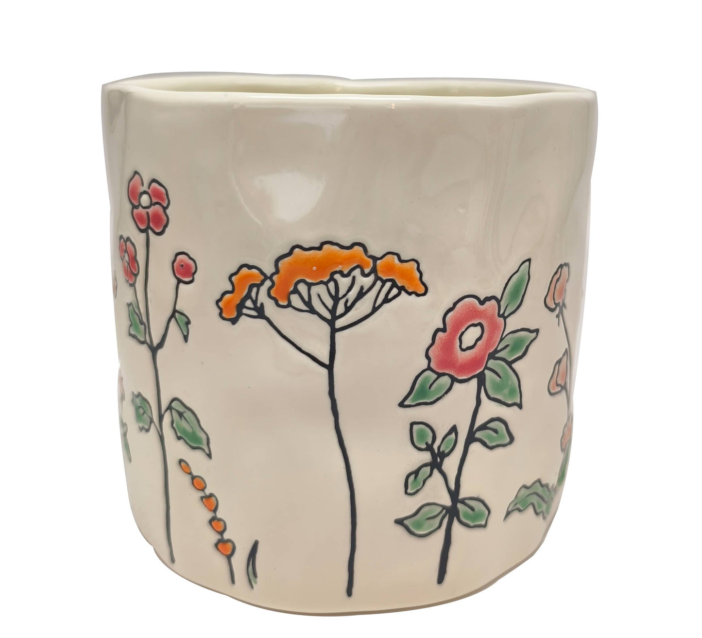 Pot Garden Bloom 7In