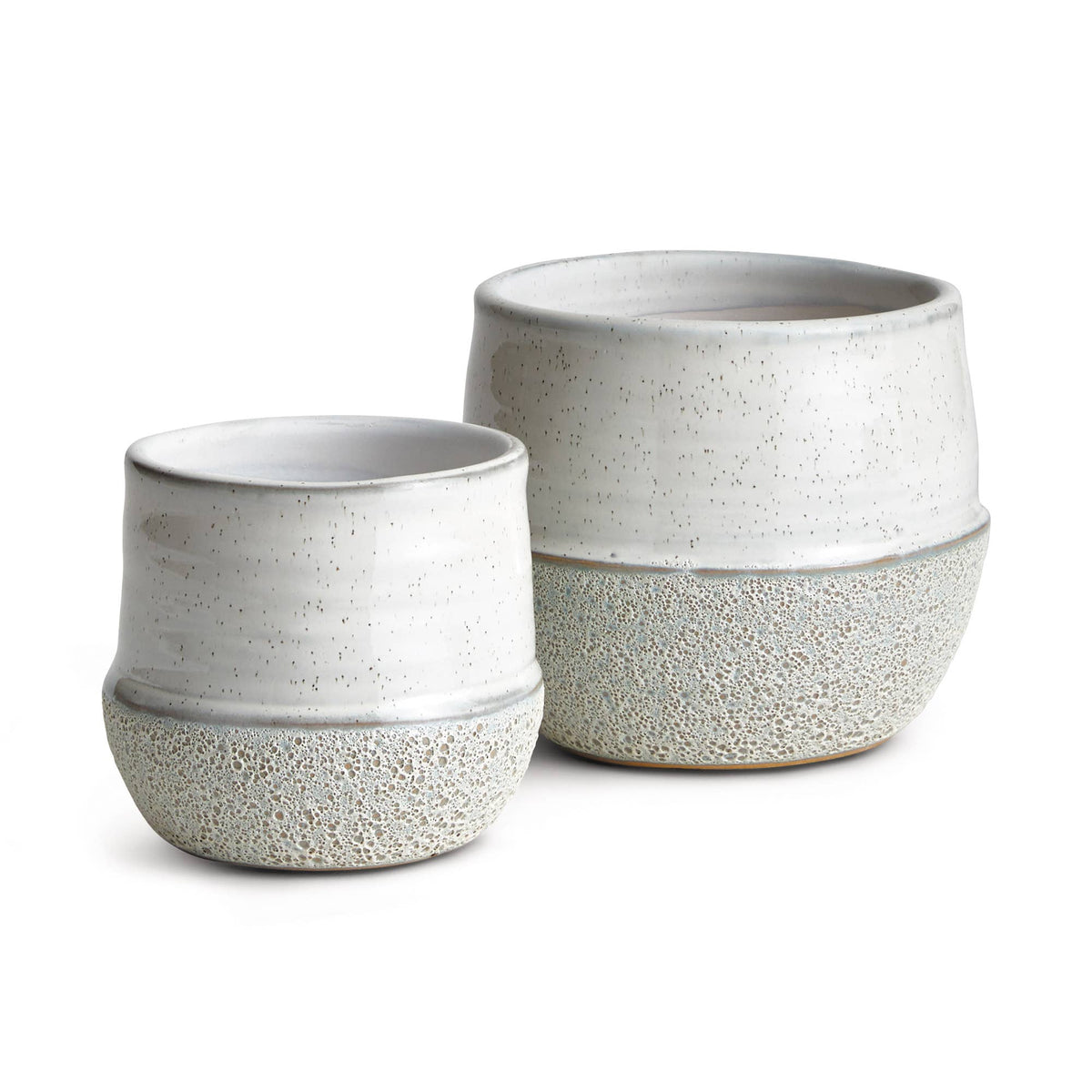 Dayton Pots, Set Of 2 - Glass Garden Studio