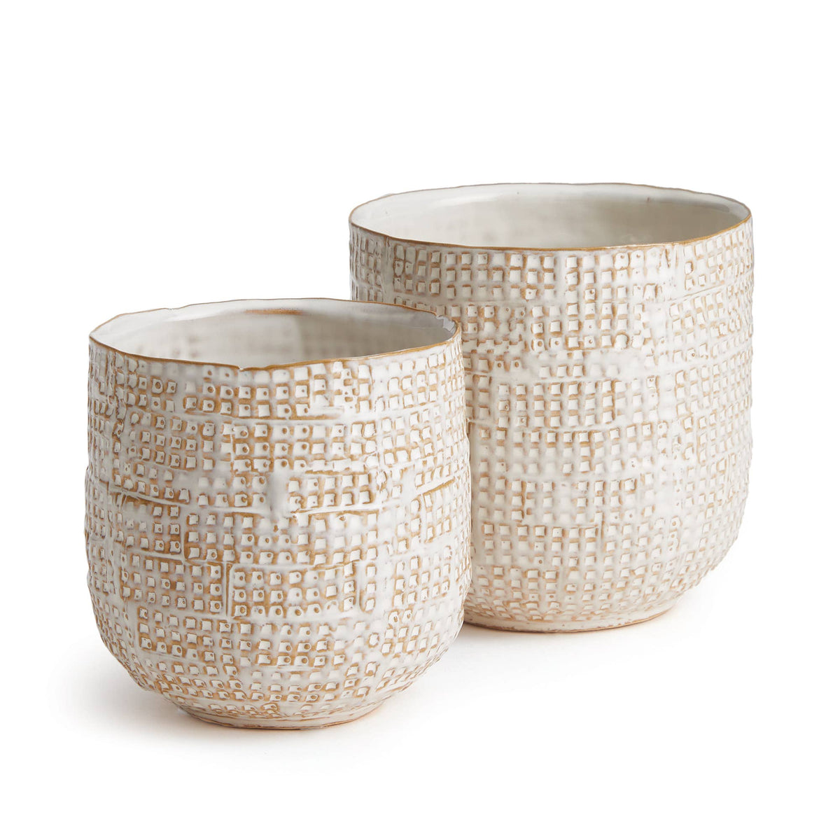 Fairfield Pots, Set Of 2 - Glass Garden Studio